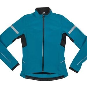 REI Co-op Junction Hybrid Cycling Jacket - Women's Large blue